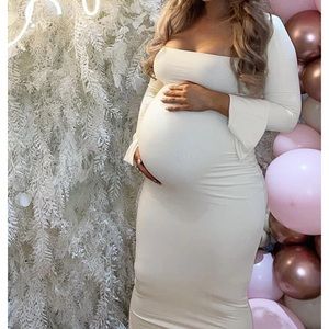 Maternity dress, baby shower dress